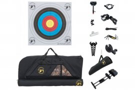 Arco compuesto Topoint M1 DELUXE 9"-30" 20-70LBS RH BLACK