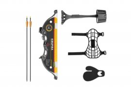Arco Poe Lang Kirupira 15-20 lb negro