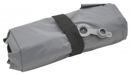 Colchoneta hinchable para coche CRYSTAL 195x58x5cm gris