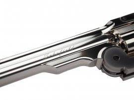 Revólver de aire comprimido ASG Schofield 6" Plata 4,5mm Diabolo