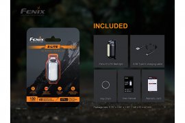 Linterna recargable Fenix E-LITE