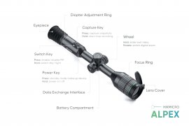 Visión nocturna Hikmicro ALPEX A50T 850nm