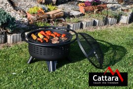Chimenea Cattara MERAPI con tapa