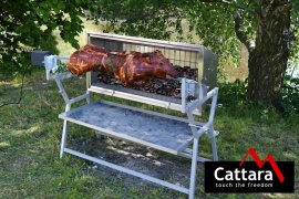 Grill Cattara PIGLET con accionamiento eléctrico