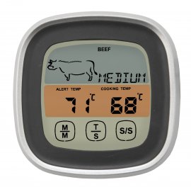 Termómetro digital para grill con sonda