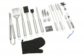 Juego de 27 utensilios para barbacoa Cattara