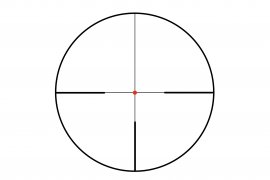 Bushnell Nitro+ 1-6x24mm German 4A negro