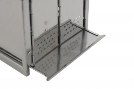 Parrilla cocina de leña cubo plegable