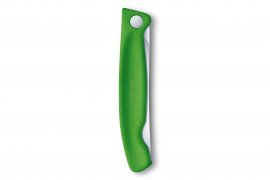 Cuchillo para verduras Victorinox de hoja ondulada Verde
