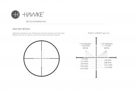 Visor Hawke Vantage 3-12x44 SF 1/2 MilDot 25,4mm