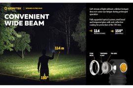 Linterna frontal Armytek Wizard C2 Pro MAX Luz Fría