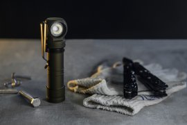 Linterna frontal Armytek Wizard C2 Pro MAX Oliva Luz Fría