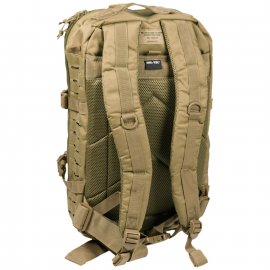 Mochila Mil-Tec US Assault Laser Cut 36l Coyote