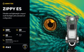 Armytek Zippy ES Llavero azul