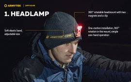 Llavero Armytek Zippy ES WR Red
