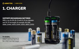 Cargador Armytek Handy C2 Pro