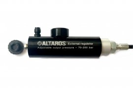 Regulador de presión externo Altaros con control de presión externo
