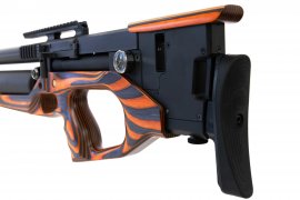Carabina de aire comprimido AirMaks Krait WX Tubo 5,5mm Naranja Lamino