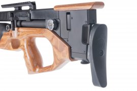 Carabina de aire comprimido AirMaks Krait WL 6,35mm Lamino Marrón Claro