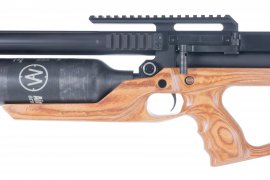 Carabina de aire comprimido AirMaks Krait WL 6,35mm Lamino Marrón Claro