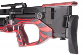 Carabina de aire comprimido AirMaks Krait WX Tubo 6,35mm Rojo Lamino