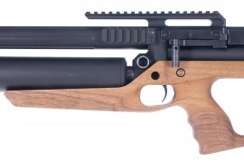 Carabina de aire comprimido AirMaks Krait WL Tubo 6,35mm Nogal