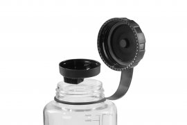 Botella para exterior Helikon-Tex 1l transparente