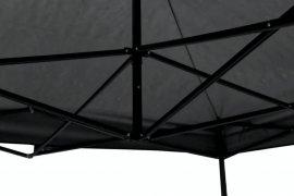 Carpa plegable 3x3m gris WATERPROOF