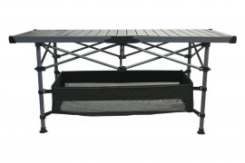 Mesa de camping plegable ROLL 123x55cm