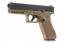 Pistola de aire comprimido Umarex Glock 17 Gen5 BlowBack Coyote 4,5mm