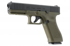 Pistola de aire comprimido Umarex Glock 17 Gen5 BlowBack Battlefield Green 4,5mm