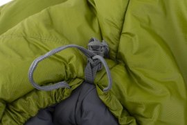 Saco de dormir Pinguin Topas CCS 185cm gris derecha