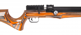 Carabina de aire comprimido Reximex Lyra naranja/gris lamino 5,5mm