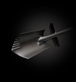 Pala Invader Extendida Ada Negra