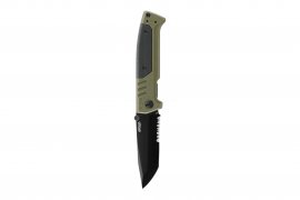 Cuchillo Walther PDP Tanto serrado OD verde