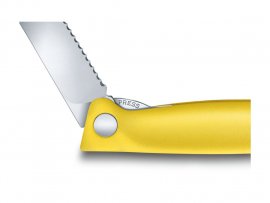 Cuchillo para verduras Victorinox de hoja ondulada Amarillo