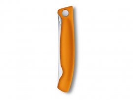 Cuchillo plegable para verdura Victorinox filo ondulado Naranja