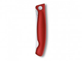 Cuchillo de cierre para verduras Victorinox hoja ondulada Rojo