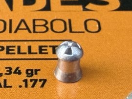 Opinión: Diábolo JSB Hades 4,5 mm 500 uds. - 2