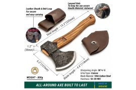 Hacha BeaverCraft Bushcraft Splitting Axe AX3 2