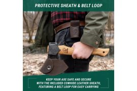 Hacha BeaverCraft Bushcraft Splitting Axe AX3 4