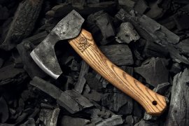 Hacha BeaverCraft Compact Long-Bearded Bushcraft Hatchet AX6 4