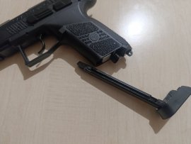 Opinión: Pistola de aire ASG CZ 75 P-07 Duty Blowback 4,5mm - 3