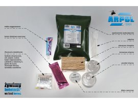 Paquete de 3 comidas para todo el día Arpol PC Land 2 MRE 3