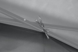 Pared lateral para carpa de fiesta 2X3m 210D gris impermeable Cattara 13344 3