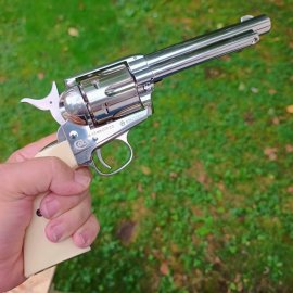 Opinión: Revólver de aire Umarex Colt SAA .45 Diabolo níquel 4,5 mm - 1