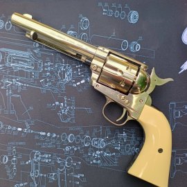 Opinión: Revólver de aire Umarex Colt SAA .45 Diabolo níquel 4,5 mm - 2
