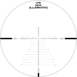 Visor telescópico Arken EP-5 GENII 5-25x56 FFP VPR MOA 2