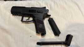 Opinión: Pistola de aire ASG CZ 75 P-07 Duty Blowback 4,5mm - 2