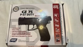Opinión: Pistola de aire ASG CZ 75 P-07 Duty Blowback 4,5mm - 5